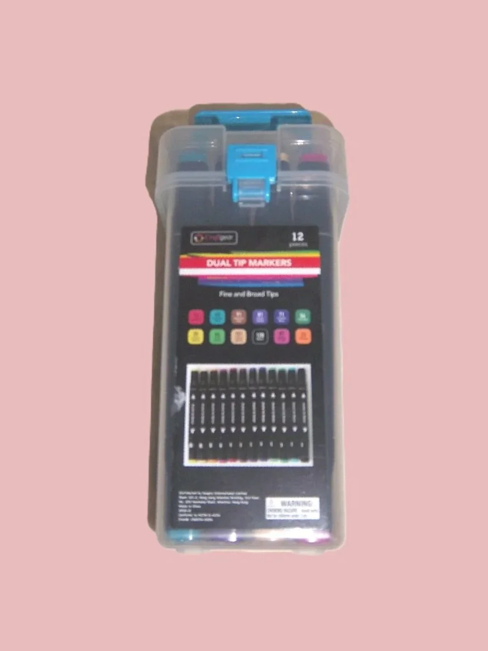 12 alcohol markers + case ~ Creative Expert